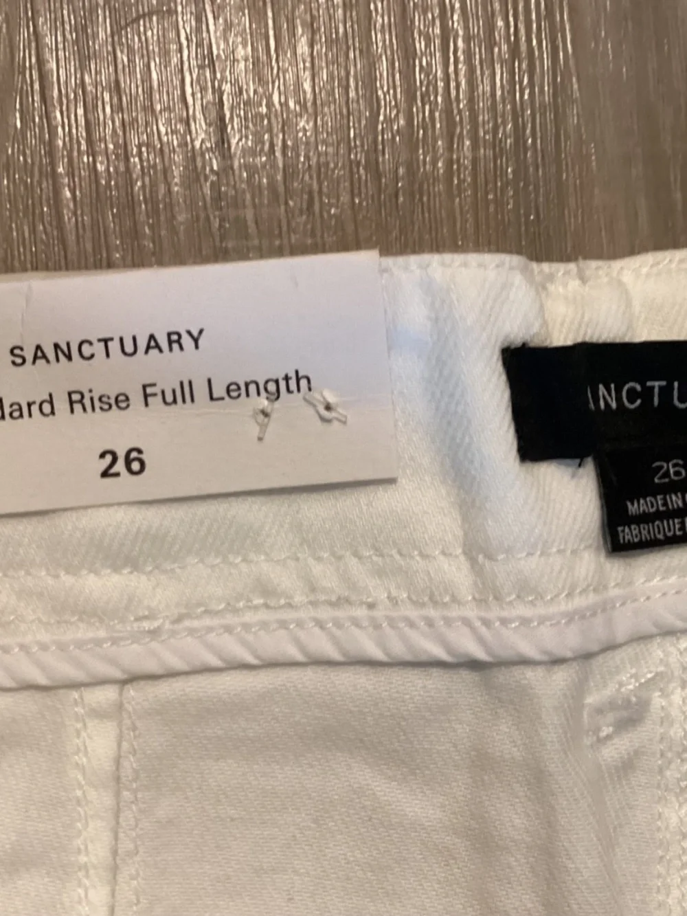 Sanctuary Arden High Waist Wide Leg Jeans, size 26 - Picture 7 of 15